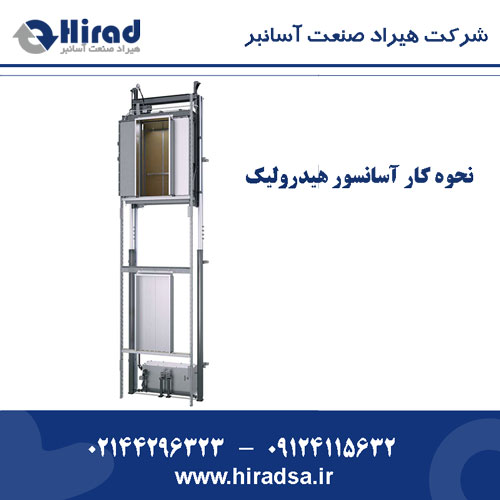 نحوه کار آسانسور هیدرولیک